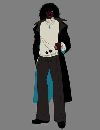 Flat Color Example—Fullbody